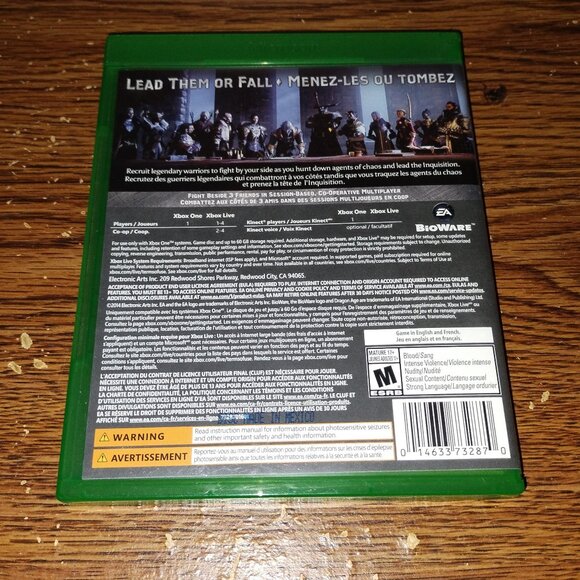 Dragon Age: Inquisition (Microsoft Xbox One, 2014) - Picture 3 of 3